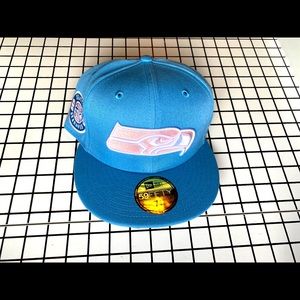 New Era Seattle Seahawks 7 3/8 cotton candy colored hat